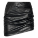 LaMarque Kožená sukňa Aricia Čierna Slim Fit