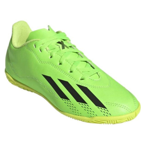adidas X SPEEDPORTAL.4 IN J Detská halová obuv, zelená, veľkosť