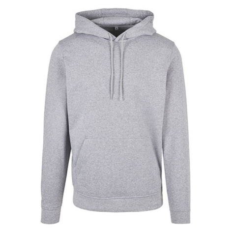 Build Your Brand Pánska mikina BB001 Heather Grey