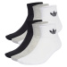 ADIDAS ORIGINALS Ponožky 'Mid  '  béžová / čierna / biela