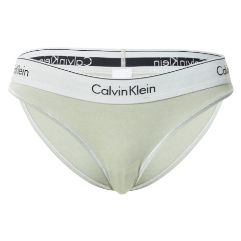 Calvin Klein Underwear Nohavičky  pastelovo zelená / čierna / šedobiela