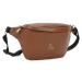 LUIGISANTO brown fanny pack with adjustable strap