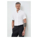 Košeľa Calvin Klein pánska, biela farba, regular, s klasickým golierom, K10K109440