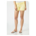 Krátke nohavice - TOMMY HILFIGER ROME RW SHORT SUSIE žlté