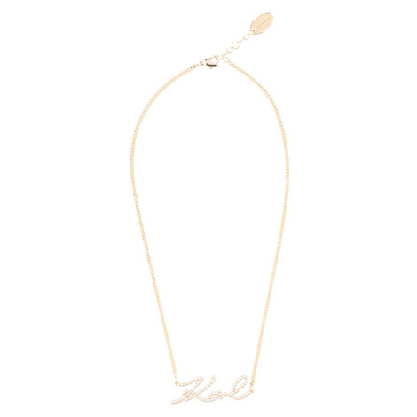 Náhrdelník Karl Lagerfeld K/Signature Pearls Sm Necklace Žltá
