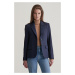 SAKO GANT SLIM TWILL BLAZER EVENING BLUE