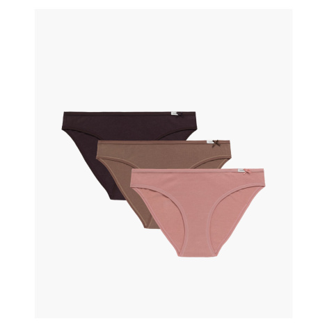 Women's bikini panties ATLANTIC 3Pack - multicolored