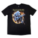 Iron Maiden Tričko Fear Live Flames Unisex Black