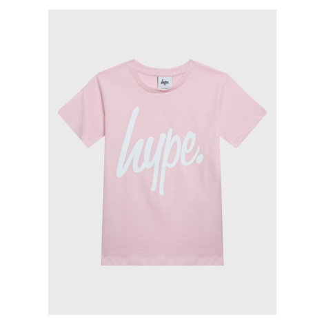 HYPE Tričko CORE21-084 Ružová Regular Fit