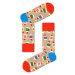 Ponožky Happy Socks Light Brown béžová farba