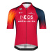 BIORACER Cyklistický dres s krátkym rukávom - INEOS GRENADIERS 2023 ICON RACE - červená/modrá