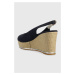 Sandále U.S. Polo Assn. Alyssa dámske, tmavomodrá farba, na kline, ALYSSA016D