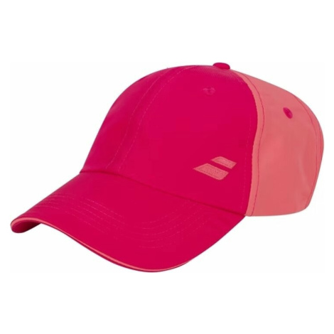 Babolat Basic Logo Cap Red Rose Šiltovka