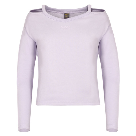 Women's sweatshirt nax NAX GALEBA pastel lilac
