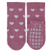 STERNTALER Ponožky protišmykové Medvedík ABS 2ks v balení purple dievča veľ. 17/18 cm- 9-12 m