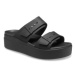 Crocs Šľapky Brooklyn Sandal Lowwdg 207431 Čierna