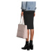 Calvin Klein Jeans Shopper  púdrová / čierna