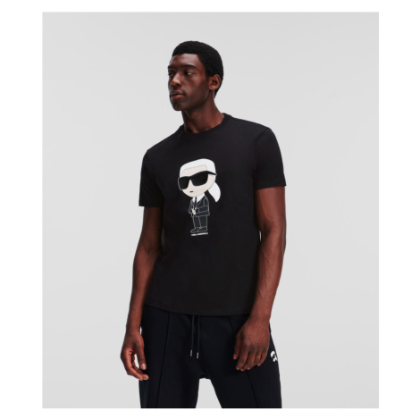 Tričko Karl Lagerfeld Ikonik 2.0 T-Shirt Black