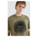 O'Neill SOLAR UTILITY T-SHIRT Pánske tričko s krátkym rukávom, khaki, veľkosť