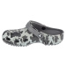 Sivé maskáčové chlapčenské nazuváky Crocs Classic Spray Camo Kids Clog 207594-097