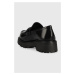 Kožené mokasíny Vagabond Shoemakers COSMO 2.0 dámske, čierna farba, na platforme, 5549.004.20