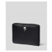 Peňaženka Karl Lagerfeld K/Ikonik Pin Md Fold Wallet Čierna