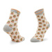 Cabaïa Vysoké dámske ponožky Paola & Diego SOKFW2122 Béžová