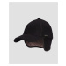 Pánska šiltovka S Bočnými Klapkami Stetson Baseball Cap Wool Cashmere Ef čierna