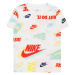 Nike Sportswear Tričko 'ACTIVE'  tyrkysová / žltá / červená / biela