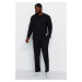 Trendyol Black Label Detailed Plus Size Pajama Set