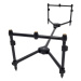 Daiwa stojan na 3 prúty black widow low level 3 rod pod