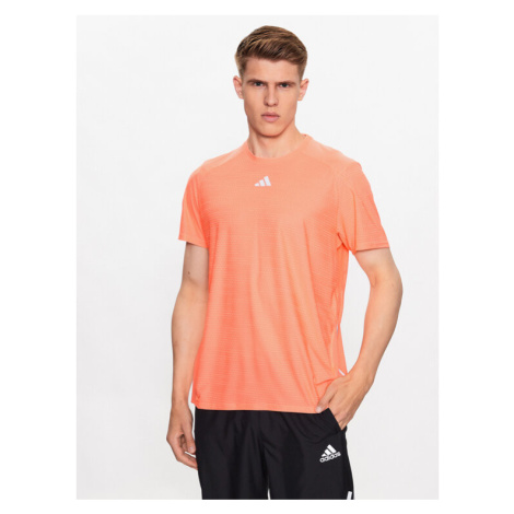 Adidas Tričko Win Confidence Running HEAT.RDY T-Shirt IB7381 Oranžová Regular Fit