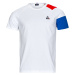 Le Coq Sportif  BAT Tee SS N°1 M  Tričká s krátkym rukávom Biela