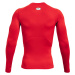 Tričko Under Armour Hg Armour Comp Ls Red