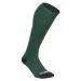 Ponožky pre dospelých FH500 na pozemný hokej zelené