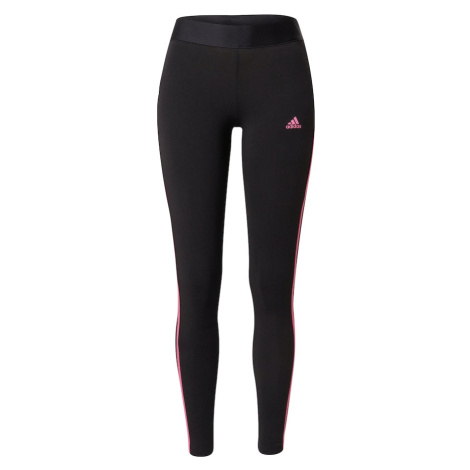 ADIDAS SPORTSWEAR Športové nohavice 'Essential'  ružová / čierna