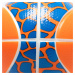 Detská penová minilopta na basketbal K100 veľkosť 1 oranžovo-modrá