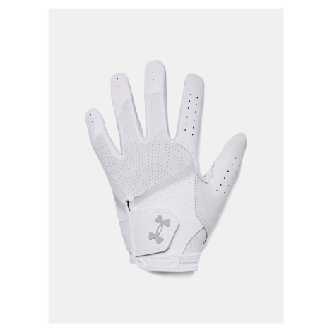 Biela dámska golfová kožená rukavica Under Armour UA Women IsoChill Golf Glove