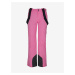 Ružové dámske lyžiarske nohavice Kilpi ELARE