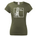 Pánské tričko s potlačou plemena Írsky vlkodav - skvelý darček pre milovníkov psov