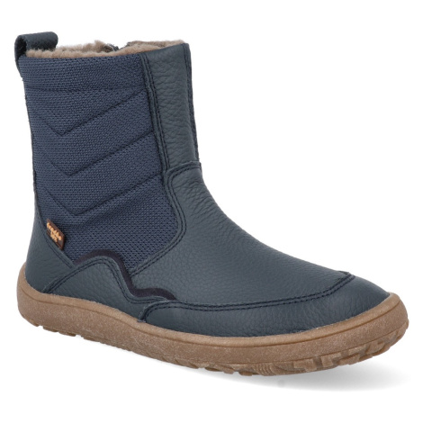 Zima 2023 Barefoot čižmy s membránou Froddo - BF Tex Boots Dark blue modré