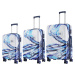 Semiline Unisex's ABS Suitcase Set T5653-0