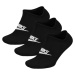 ČIERNA SADA PONOŽIEK NIKE SPORTSWEAR EVERYDAY ESSENTIAL 3-PACK SOCKS DX5075-010