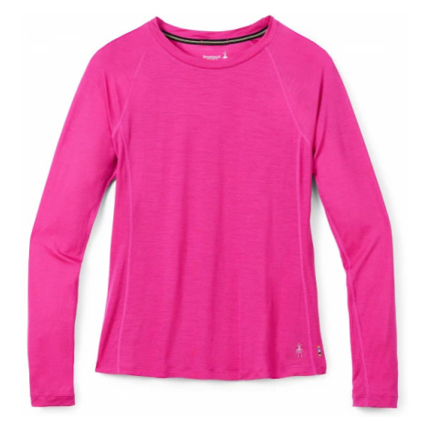 Women's T-Shirt Smartwool Merino Sport 120 Long Sleeve Festive Fushia