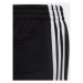 Adidas Teplákové nohavice adidas Essential 3-Stripes Joggers H65796 Čierna Regular Fit