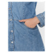 Tommy Jeans Džínsové šaty Badge DW0DW15892 Modrá Regular Fit