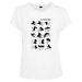 Women's T-shirt Talk To The Hand Box white