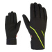 Bežecké rukavice ZIENER ULTIMO-808265-12490-black lime