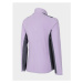 Dámska turistická flisová mikina so zipsom 4F WOMENS FLEECE PLD014-52S-LIGHT VIOLET