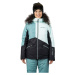 Hannah ELLIC Dámska lyžiarska bunda, tyrkysová, veľkosť